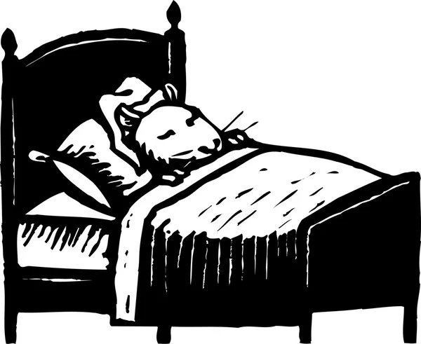 Миші, спальний — стоковий вектор