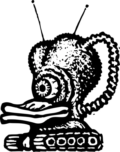 Illustration vectorielle de Alien — Image vectorielle
