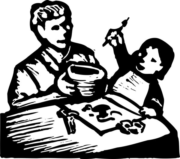 Vector illustration of Arts and Crafts