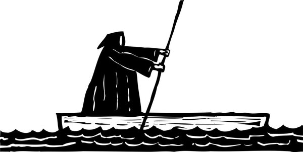 Векторная иллюстрация Харона
