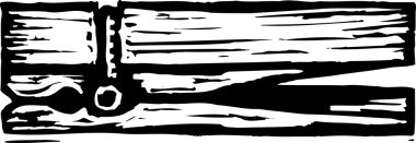 clothespin vektör çizim