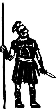 centurion gravür çizimi