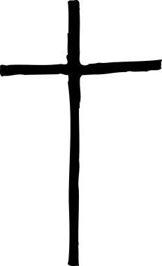 Vector Illustration of Christian Cross clipart