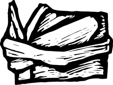 Düz ceket vektör çizim