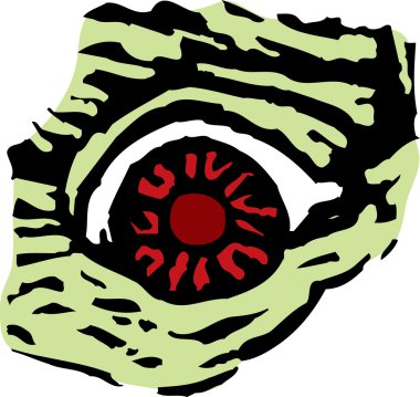 Nazar gravür çizimi