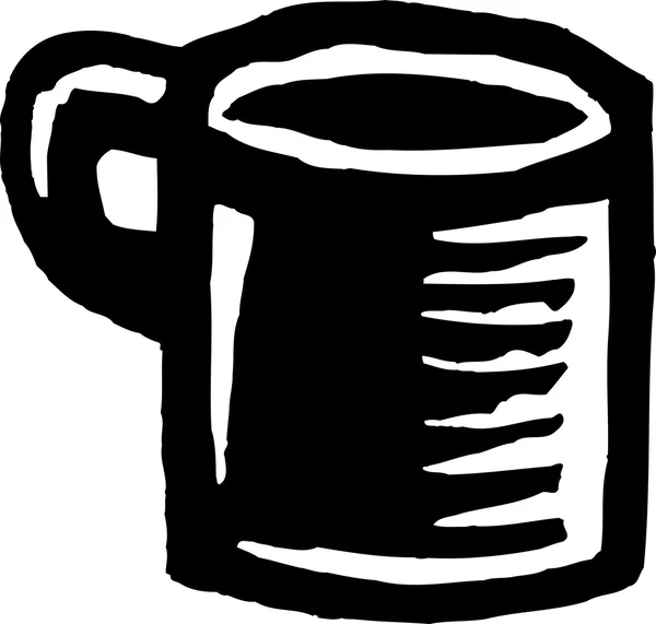 Vector illustratie pictogram van Cup — Stockvector