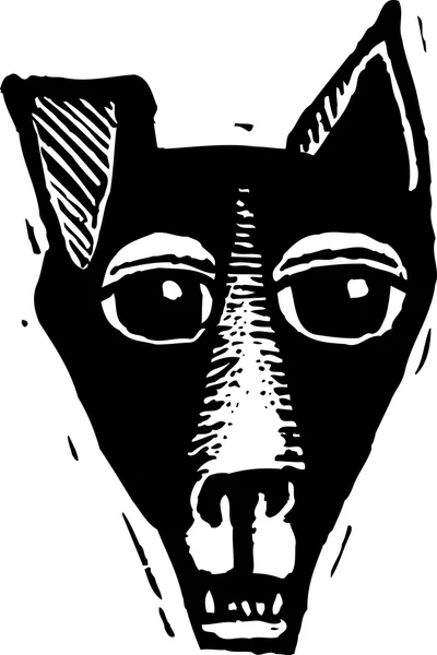 Vektorillustration des Hundes — Stockvektor
