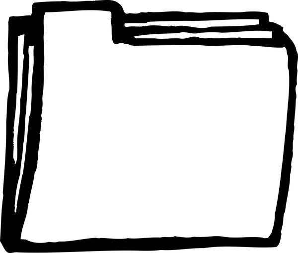 Векторная икона File Folder — стоковый вектор