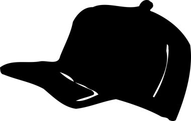 beyzbol şapkası gravür çizimi