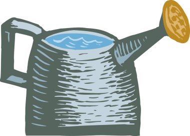 sulama olabilir gravür çizimi