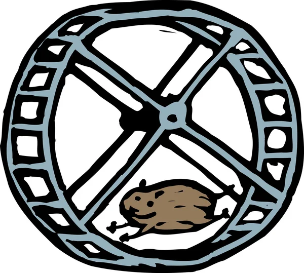 ᐈ Hamster wheel stock cliparts, Royalty Free hamster in wheel vectors