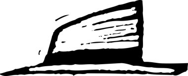 shamus şapka vektör çizim