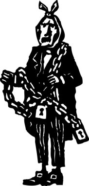 jacob marley gravür çizimi