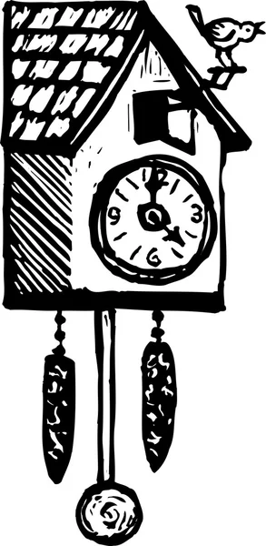 Reloj de cuco — Archivo Imágenes Vectoriales