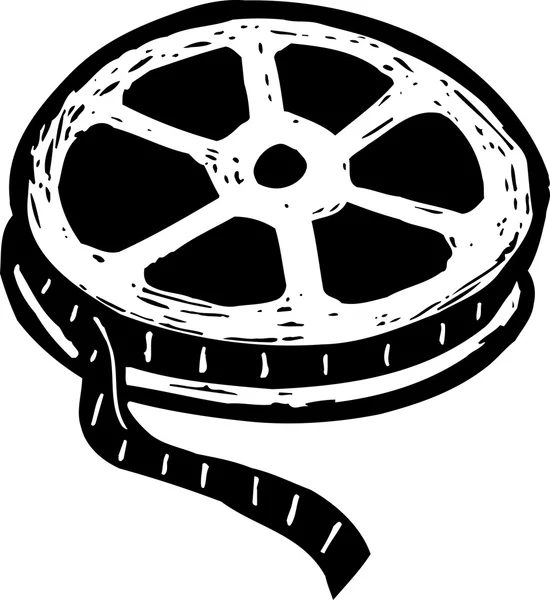 Carrete de película — Vector de stock