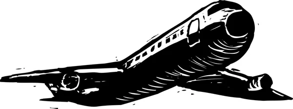 Illustration vectorielle du jet — Image vectorielle