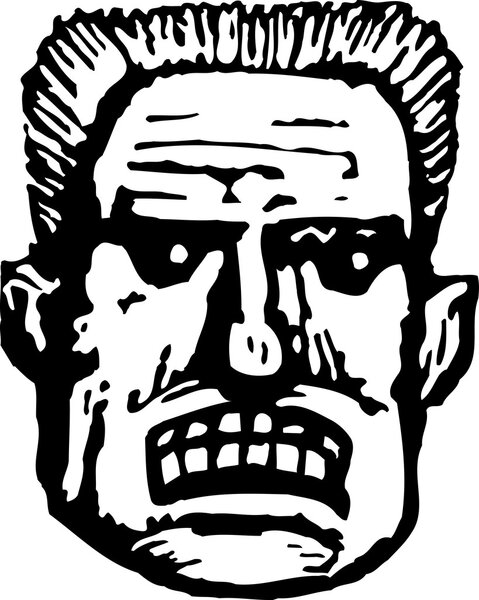 Деревянная иллюстрация мистера Фиса Эда
