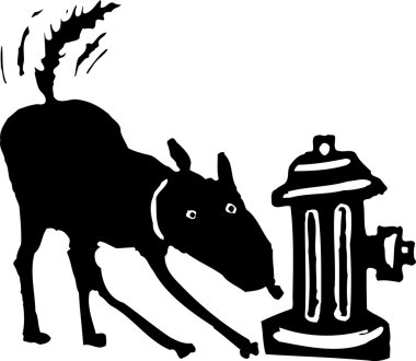 Woodcut illustration of Oh Boy
