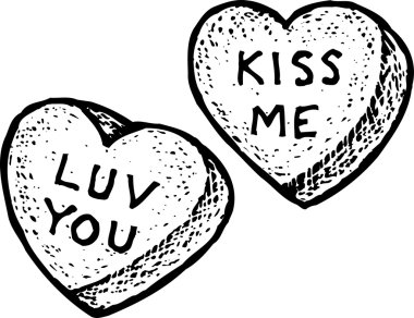 Download Valentine Candy Hearts Free Vector Eps Cdr Ai Svg Vector Illustration Graphic Art