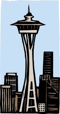 Uzay iğnesi Seattle washington