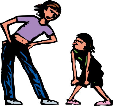 sisters tartışıyor