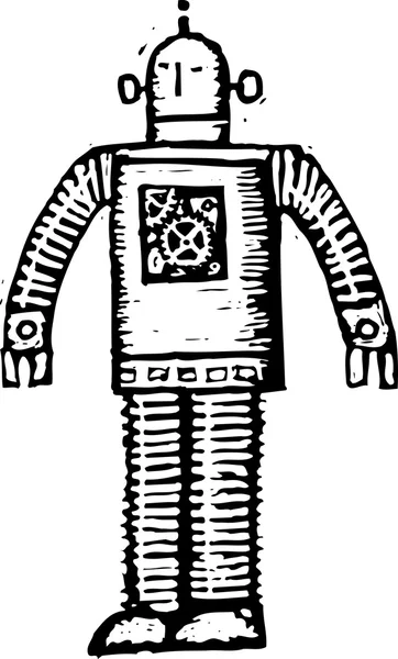 Illustration vectorielle du robot — Image vectorielle