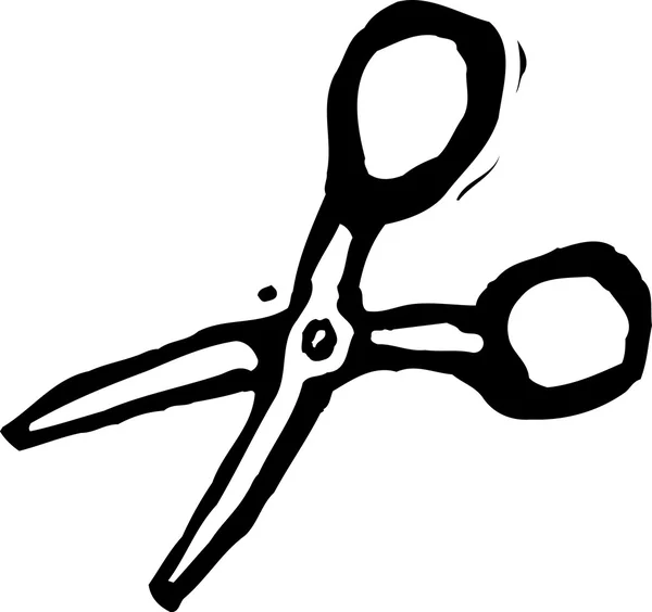 Vector Illustration of Scissors — Stock Vector