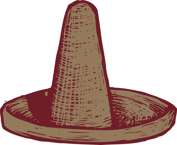 Chapeau Sombrero — Image vectorielle