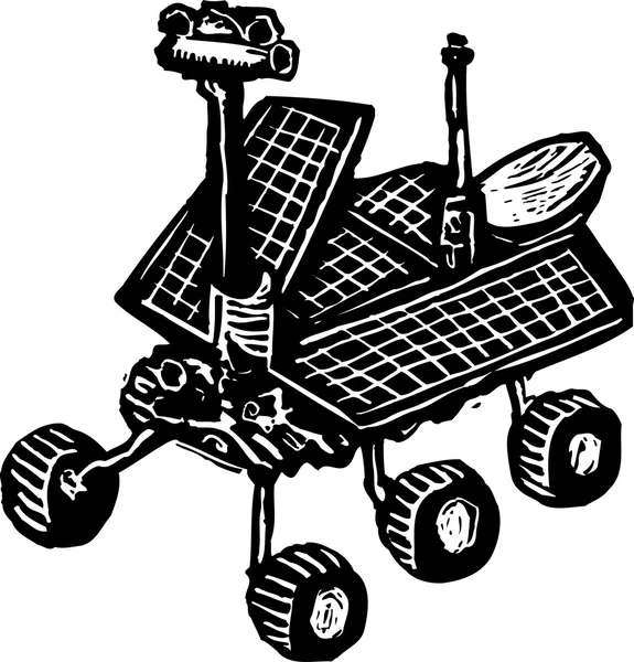 Rover di Marte — Vettoriale Stock