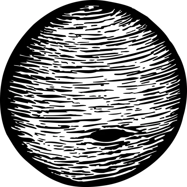 海王星的插图 — 图库矢量图片
