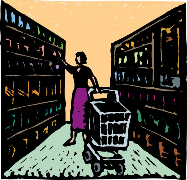 727 Big grocery shopping Vector Images, Big grocery shopping