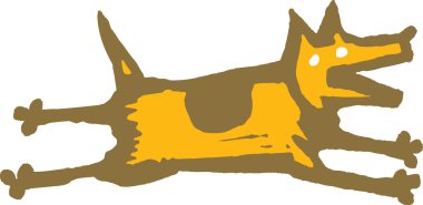 çalışan köpek