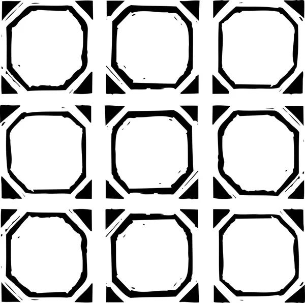 Illustrazione vettoriale Pattern Tile — Vettoriale Stock