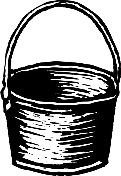 Bucket or Pail — Stock Vector