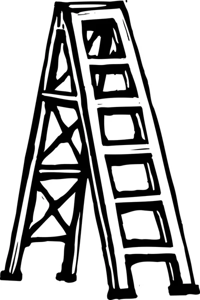 梯子的插图 — 图库矢量图片