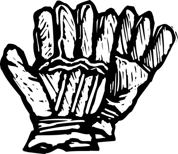 Робочі рукавички — стоковий вектор