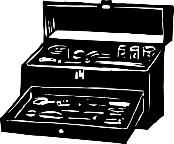 Tool Chest — Stock Vector