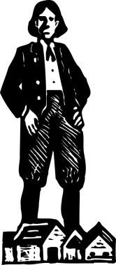 gulliver gravür çizimi