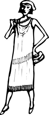 1920'lerde sineklik vektör çizim