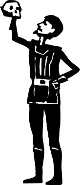 hamlet vektör çizim