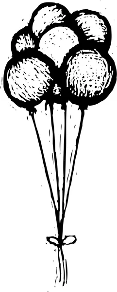 Illustration vectorielle de ballons — Image vectorielle