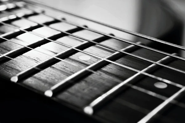 De eindeloze snaren van de gitaar — Stockfoto