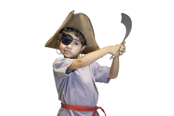 Детский пират — стоковое фото
