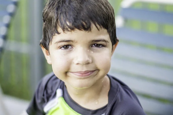 Child Portrait Swimming — Stock Photo, Image