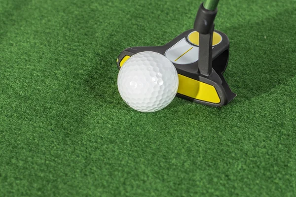 Golf putter açı — Stok fotoğraf