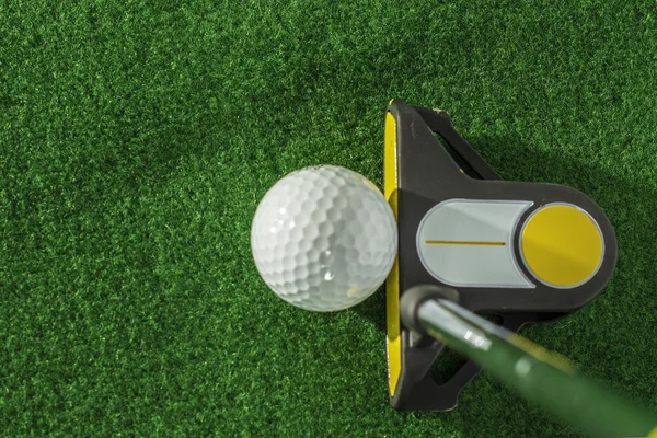 ゴルフ パター トップ — ストック写真