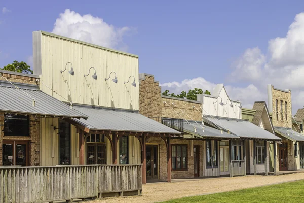 Lojas de estilo ocidental rural — Fotografia de Stock
