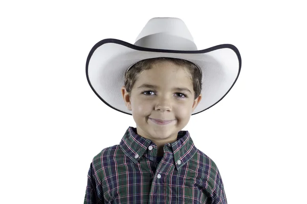 Kind cowboy — Stockfoto