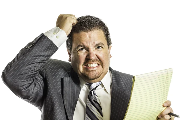 Angry with Work 2 — Stock Photo, Image