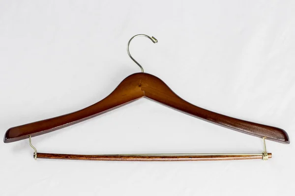 Wooden Coat Hanger — Stock Photo, Image